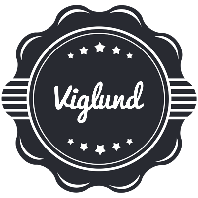Viglund badge logo