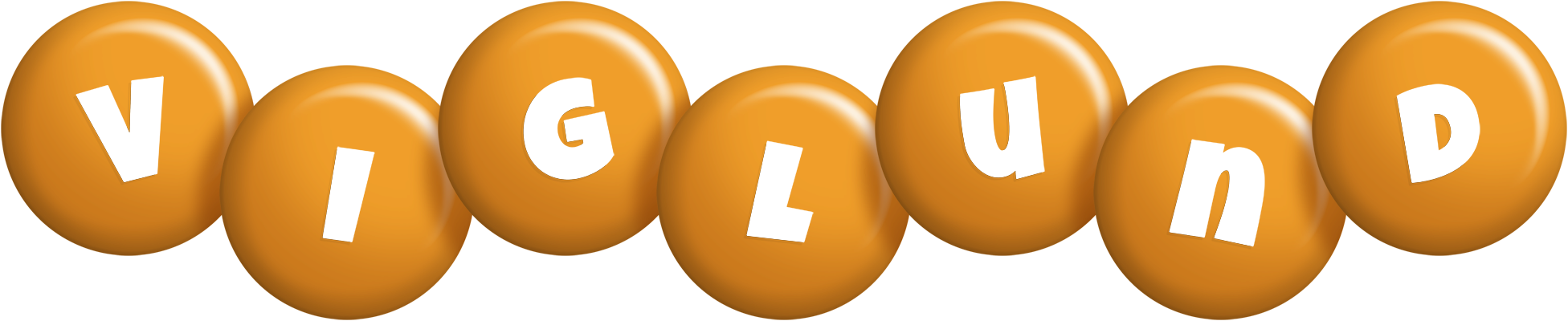 Viglund candy-orange logo