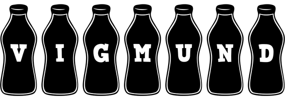 Vigmund bottle logo
