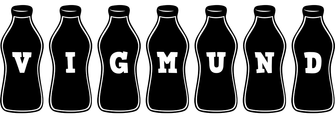 Vigmund bottle logo
