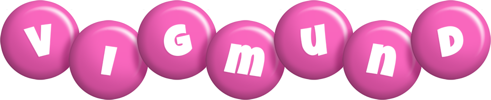 Vigmund candy-pink logo