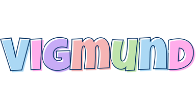 Vigmund pastel logo