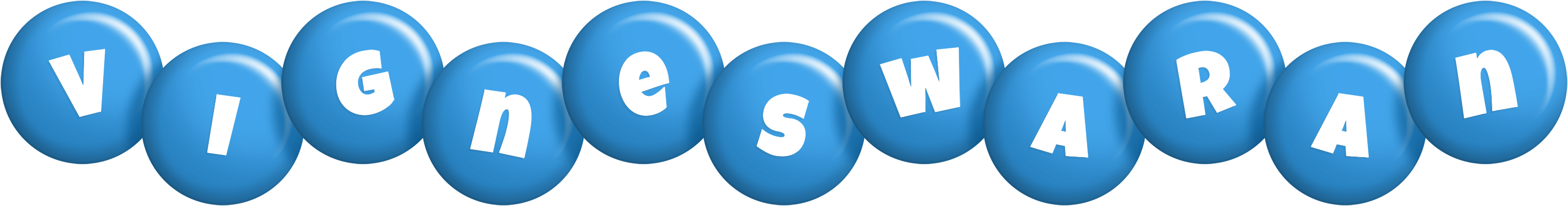 Vigneswaran candy-blue logo