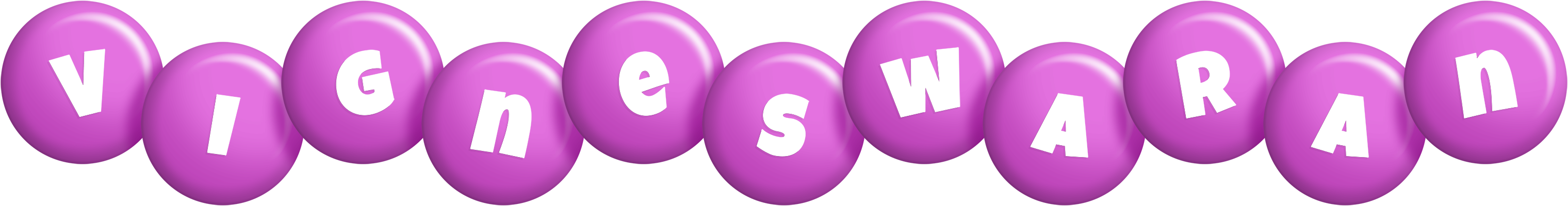 Vigneswaran candy-purple logo