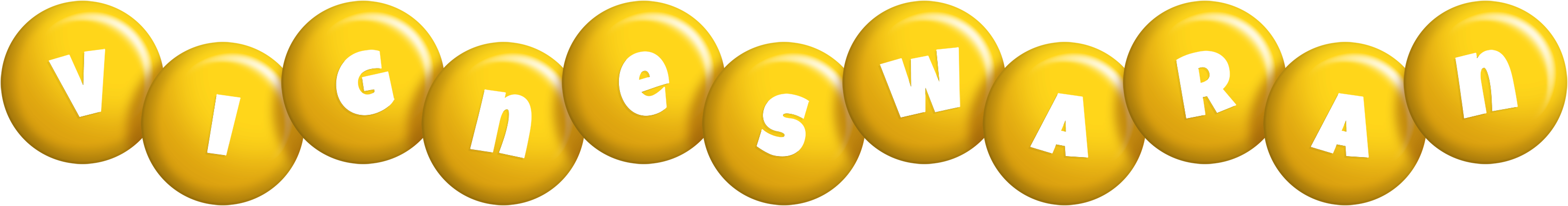 Vigneswaran candy-yellow logo