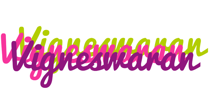 Vigneswaran flowers logo