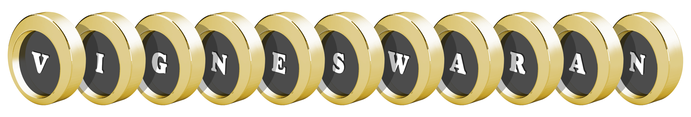 Vigneswaran gold logo