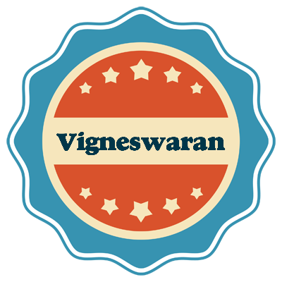Vigneswaran labels logo