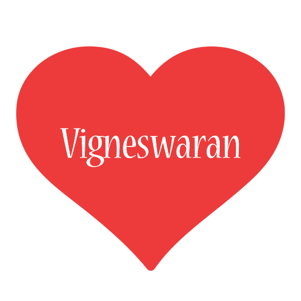 Vigneswaran love logo