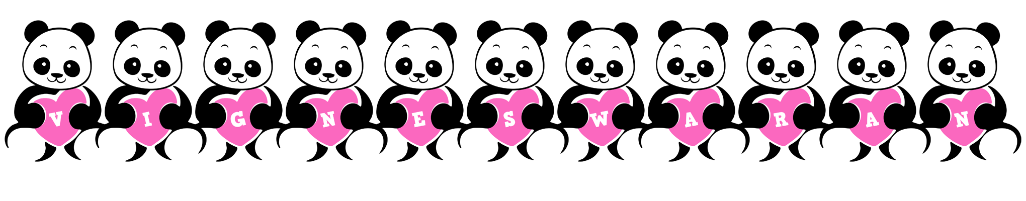 Vigneswaran love-panda logo