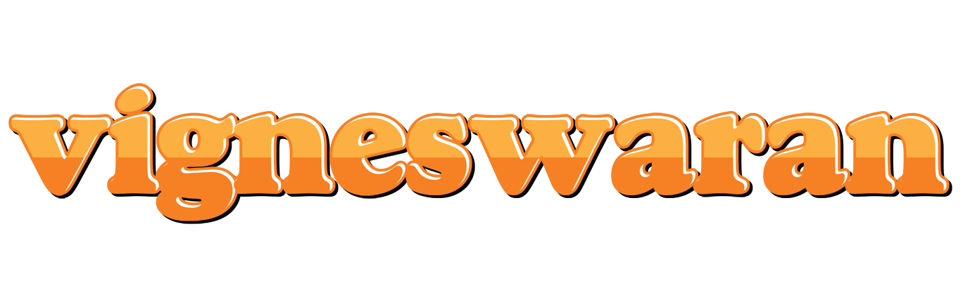 Vigneswaran orange logo