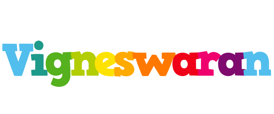 Vigneswaran rainbows logo