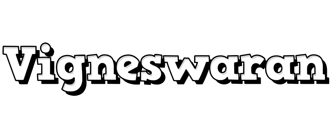 Vigneswaran snowing logo