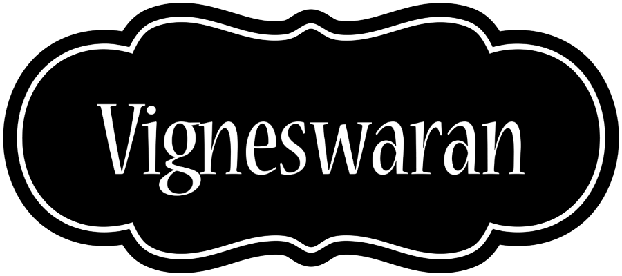 Vigneswaran welcome logo