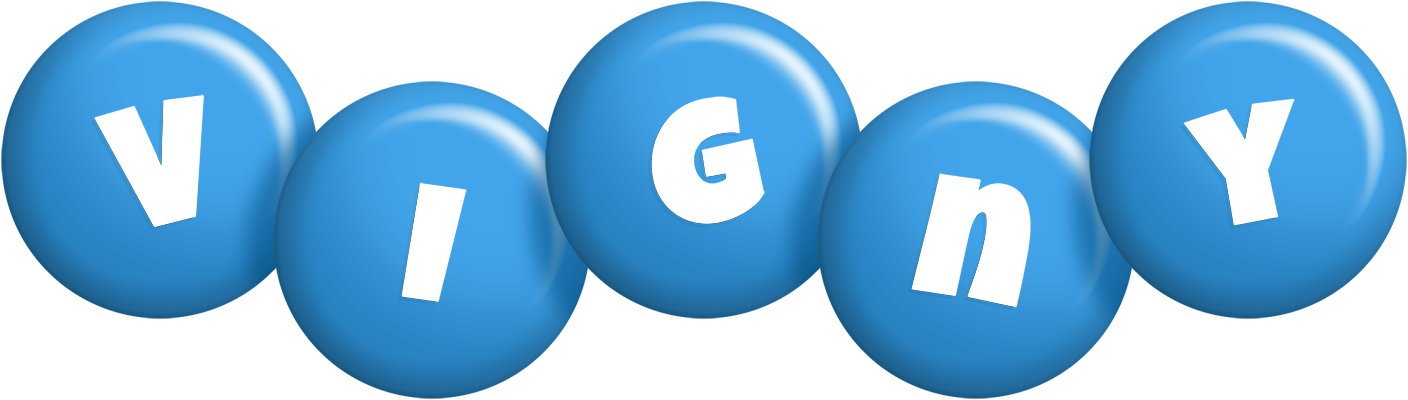 Vigny candy-blue logo