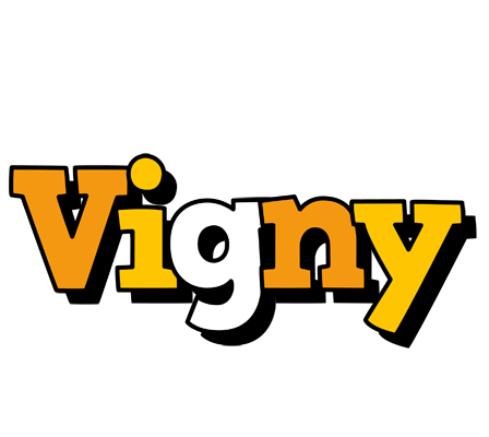 Vigny cartoon logo