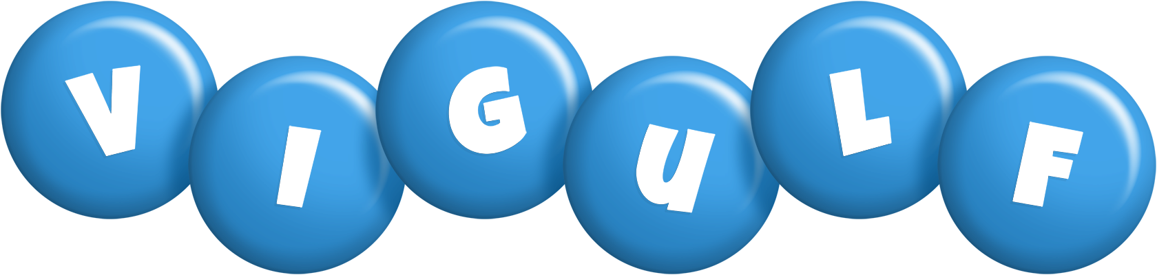 Vigulf candy-blue logo