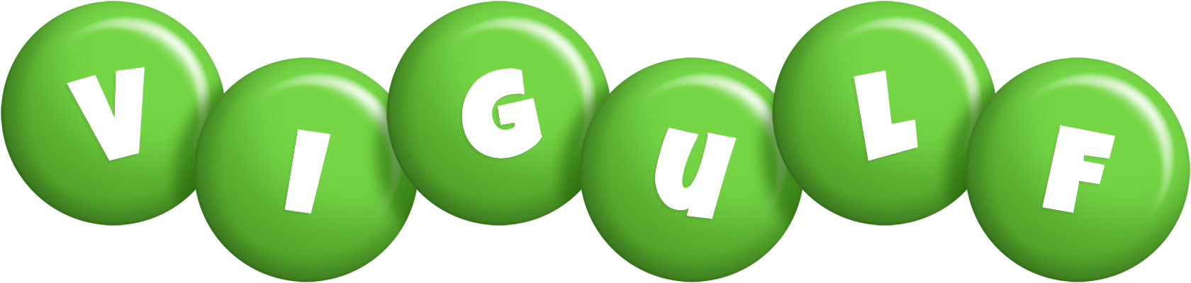 Vigulf candy-green logo