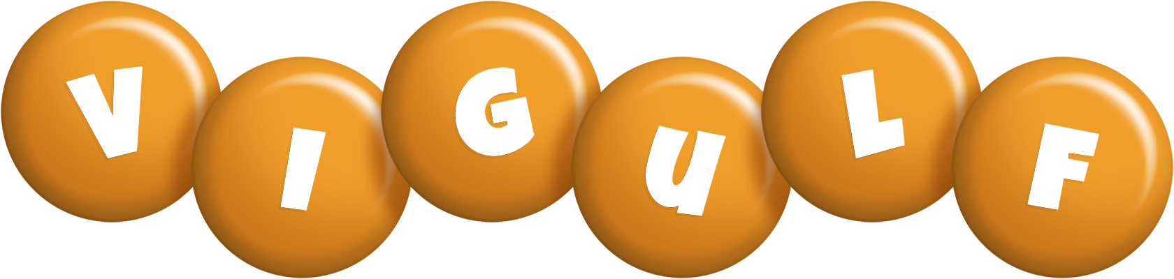 Vigulf candy-orange logo