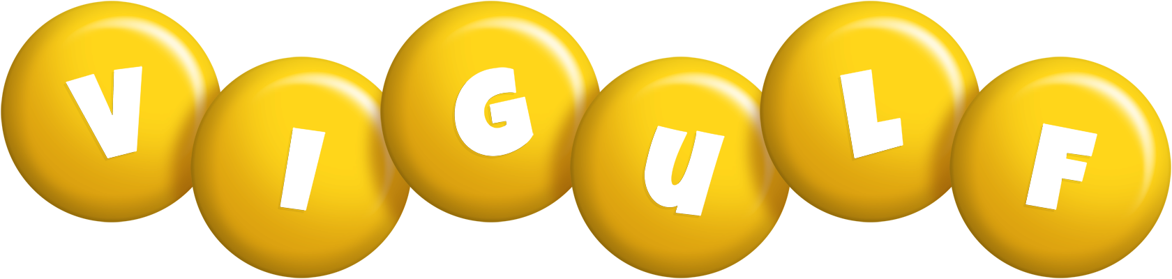 Vigulf candy-yellow logo