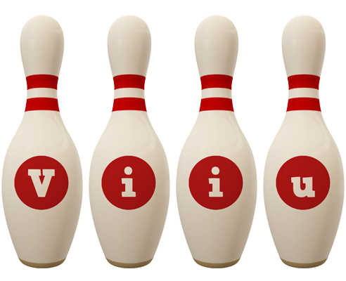 Viiu bowling-pin logo
