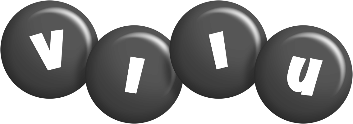 Viiu candy-black logo