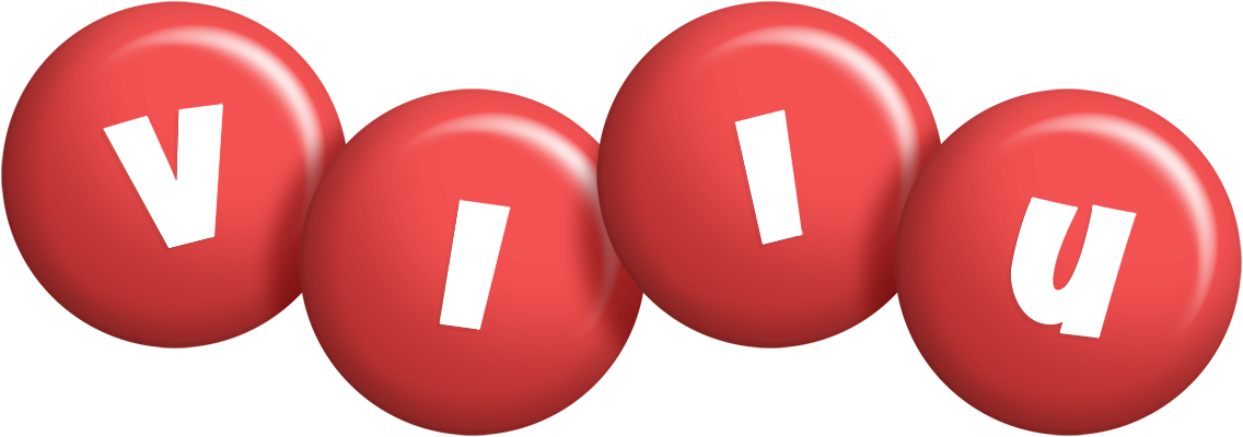 Viiu candy-red logo