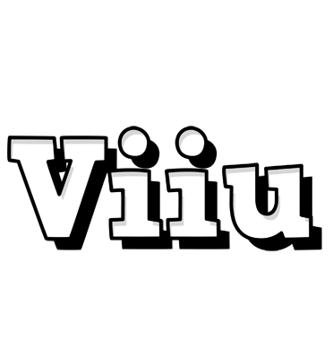 Viiu snowing logo
