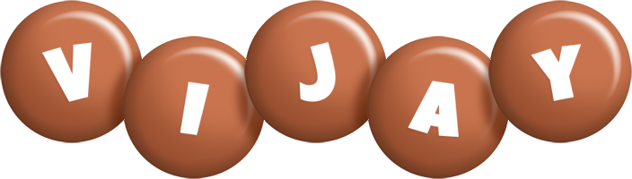 Vijay candy-brown logo