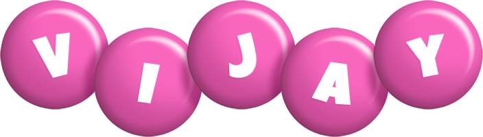 Vijay candy-pink logo