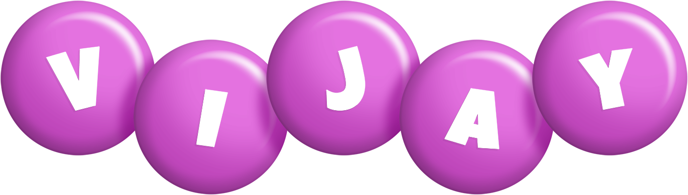 Vijay candy-purple logo