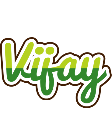 Vijay golfing logo