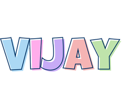 Vijay Logo Name Logo Generator Candy Pastel Lager Bowling Pin Premium Style