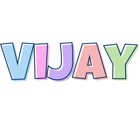 Vijay pastel logo