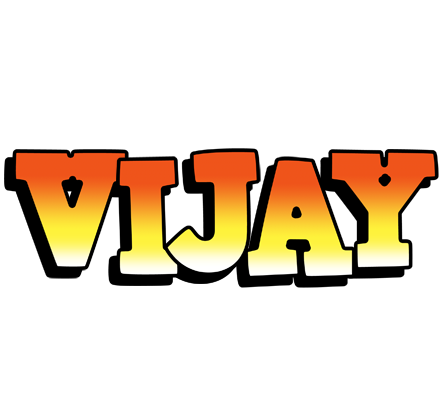 Vijay sunset logo