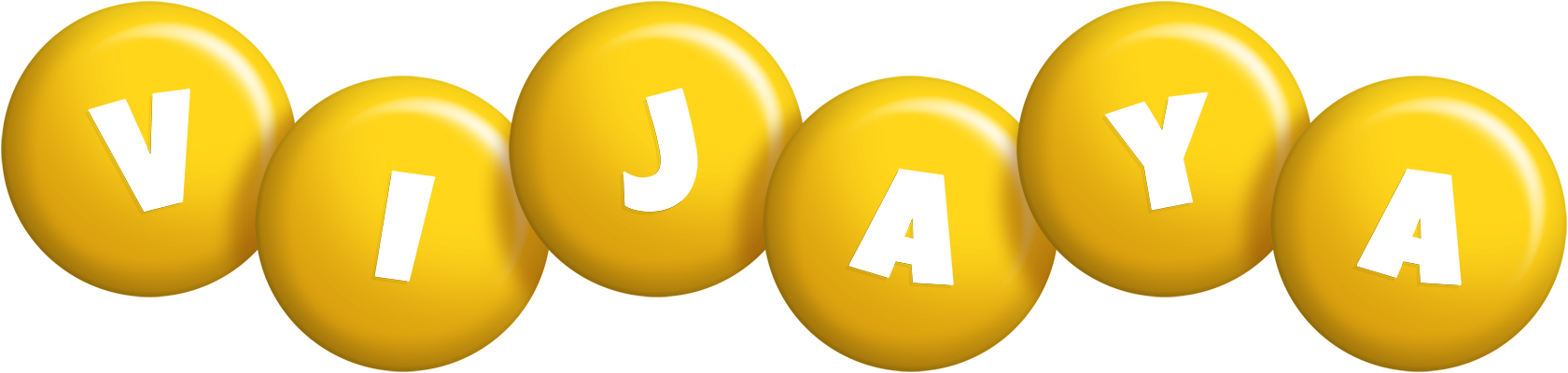 Vijaya candy-yellow logo