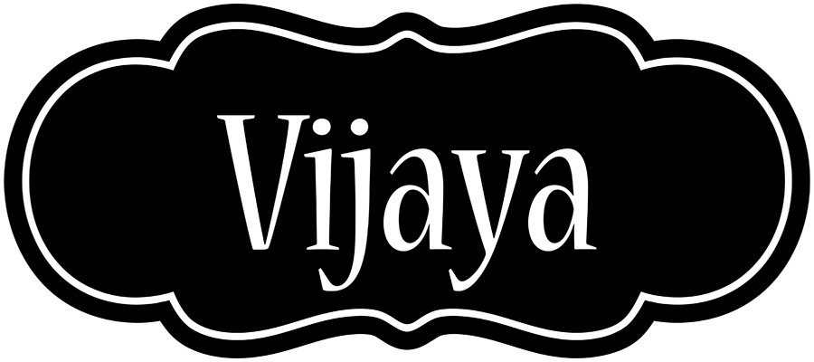 Vijaya welcome logo