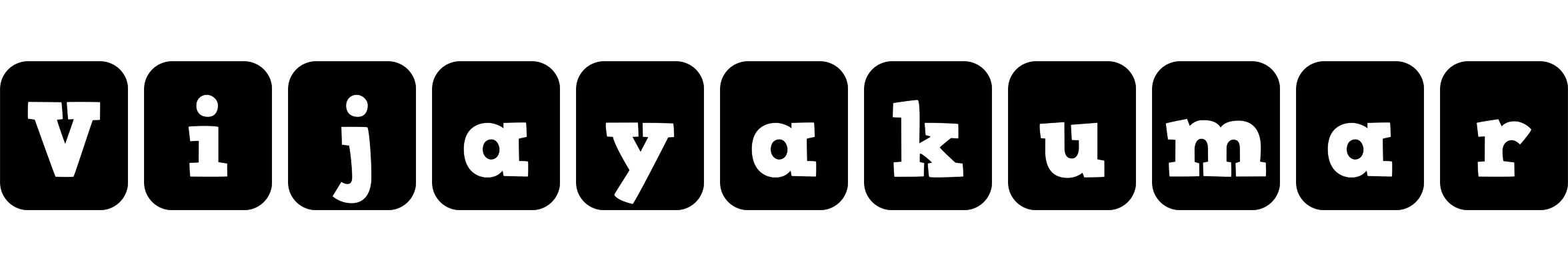 Vijayakumar box logo