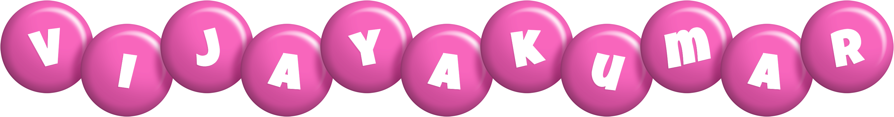 Vijayakumar candy-pink logo