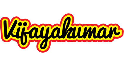 Vijayakumar flaming logo