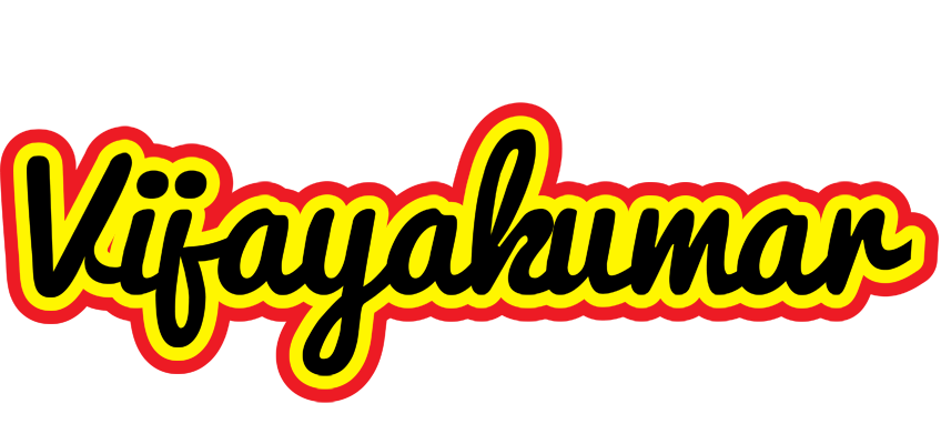 Vijayakumar flaming logo