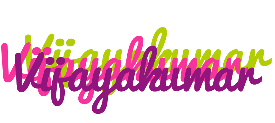 Vijayakumar flowers logo