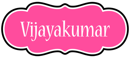 Vijayakumar invitation logo