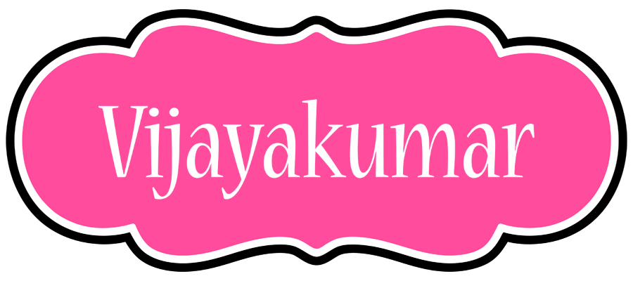 Vijayakumar invitation logo