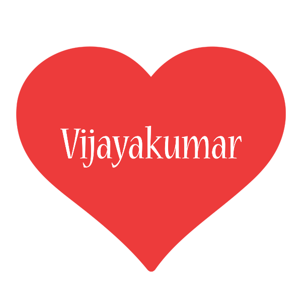 Vijayakumar love logo
