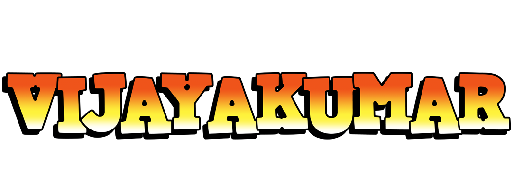 Vijayakumar sunset logo
