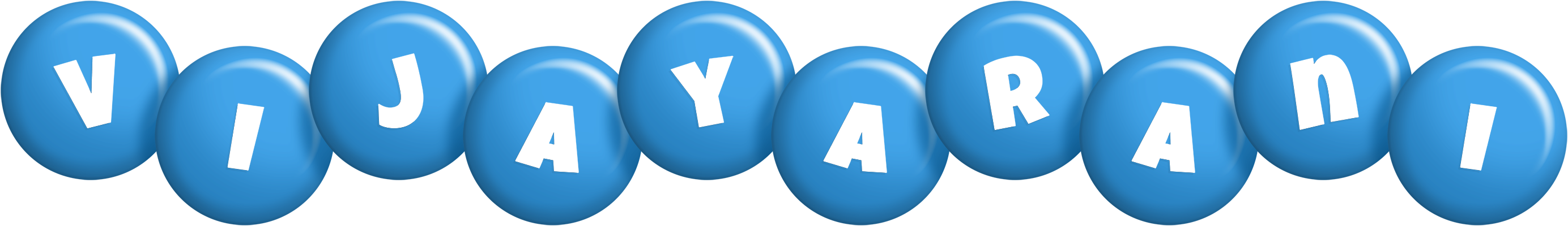 Vijayarani candy-blue logo