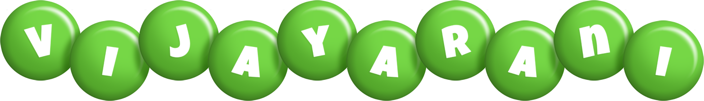 Vijayarani candy-green logo