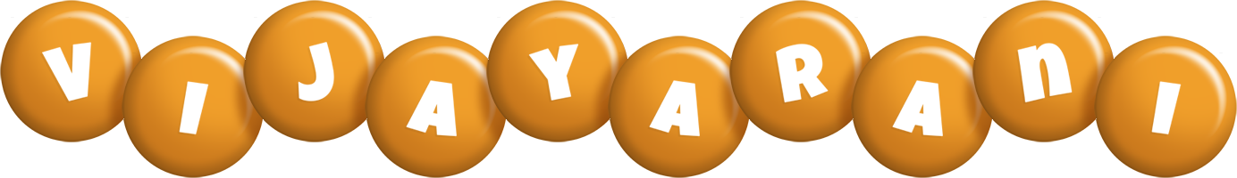 Vijayarani candy-orange logo