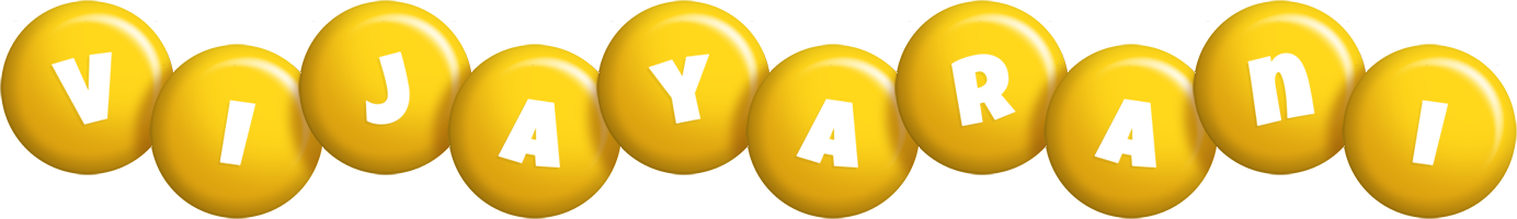 Vijayarani candy-yellow logo